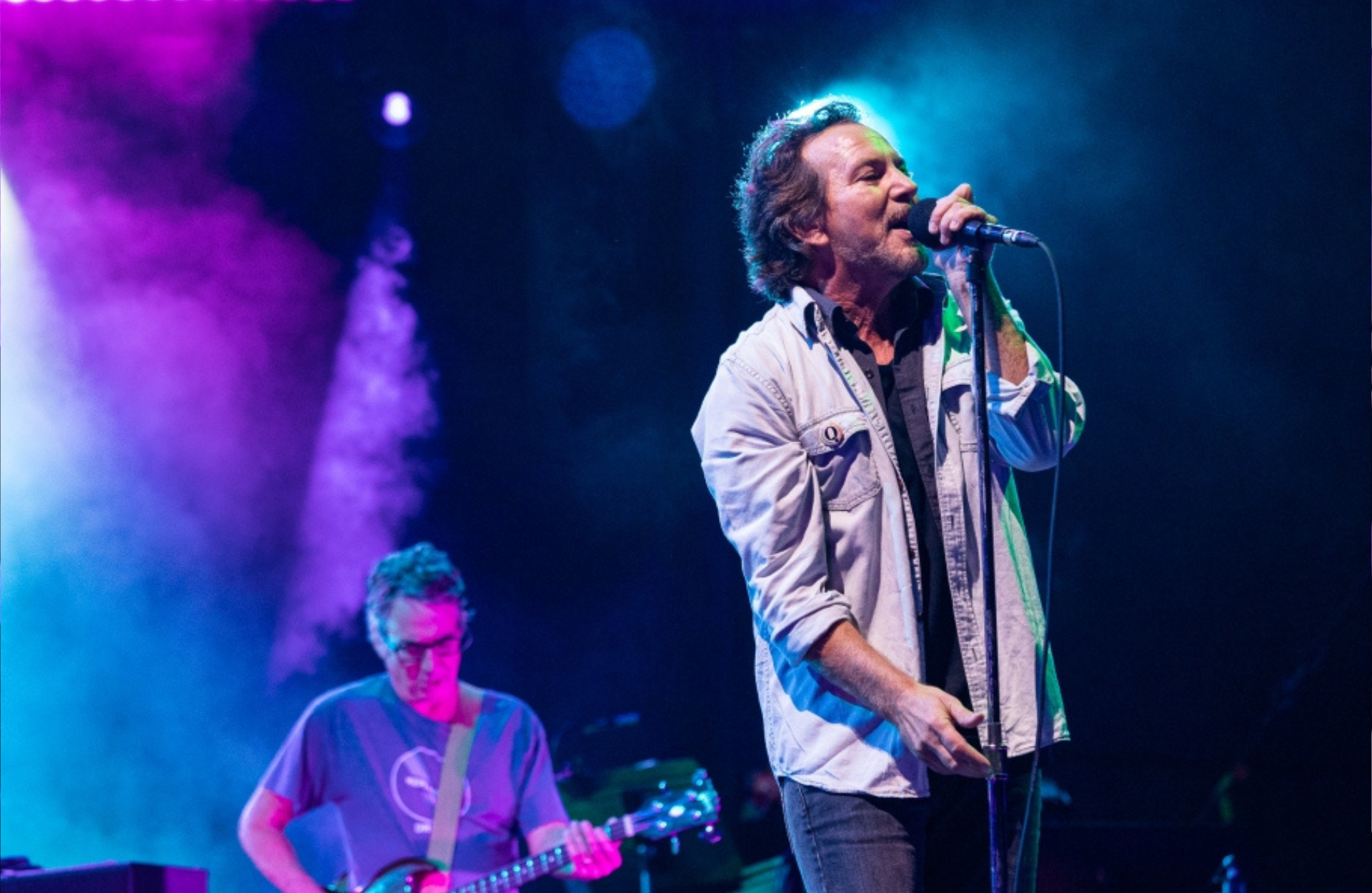 Concert Pearl Jam gaat door na herstel zanger